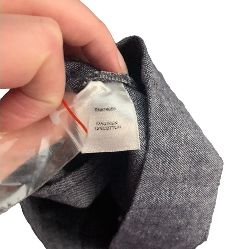 Pendleton Short Sleeve Button Down Wrap Tie Blous… - image 4